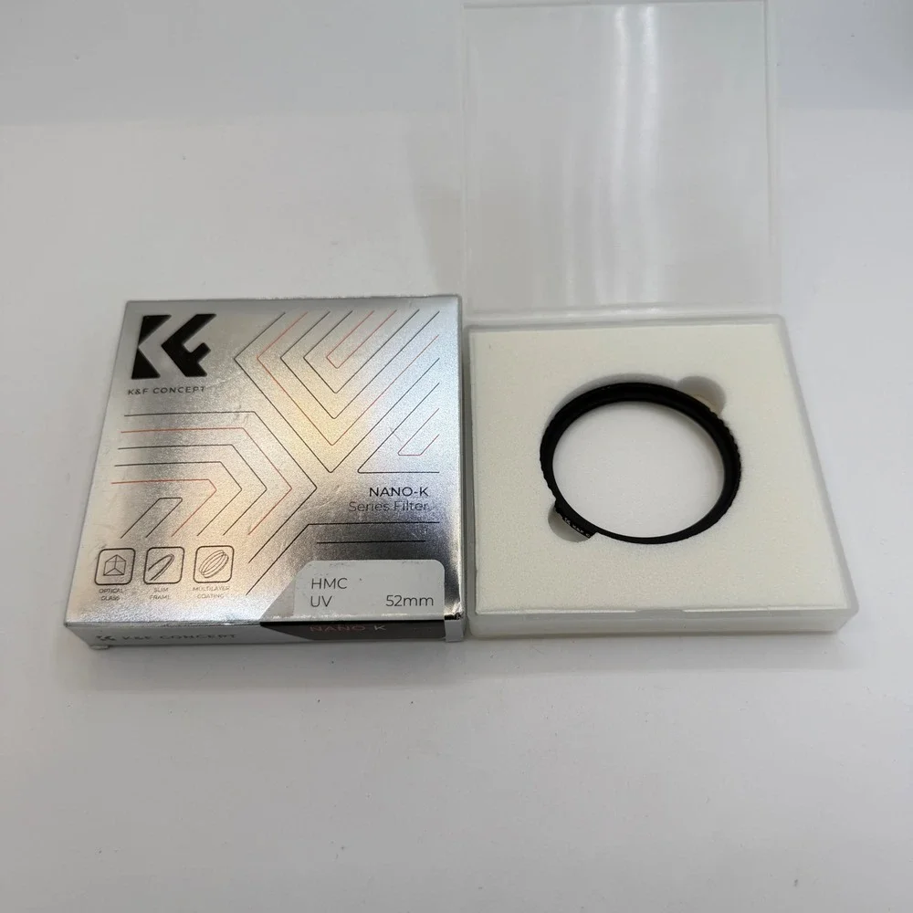 K&F Concept Nano-K Series 52mm Filter Set Variable ND2-400 and UV HMC 3 Pack